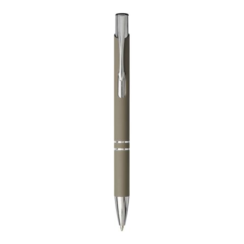 Bolígrafo con empuñadura de tacto suave y mecanismo de presión &quot;Moneta&quot;