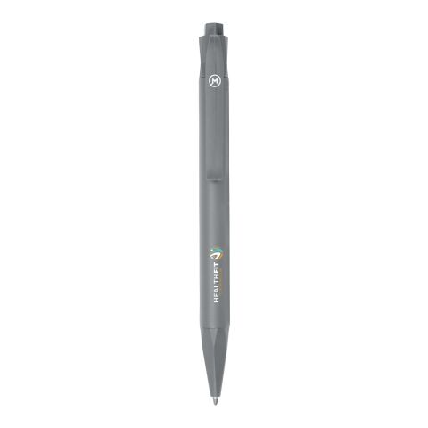 Bolígrafo de plástico de maíz &quot;Terra&quot; Estándar | Gris | sin montaje de publicidad | no disponible | no disponible