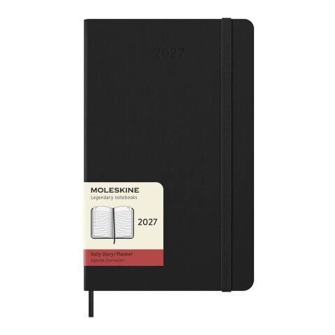 Agenda diaria de 12 meses con tapa dura "Moleskine"