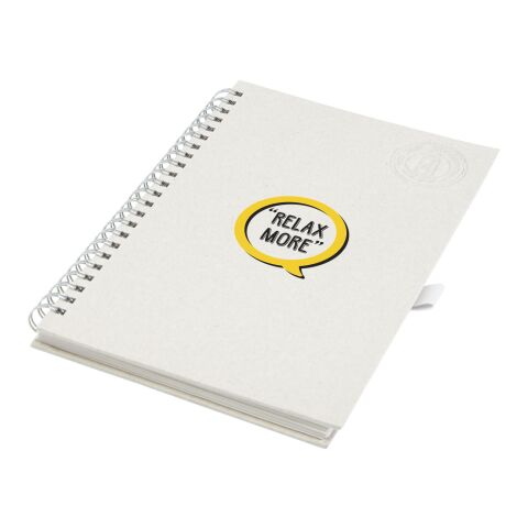 Libreta A5 con espiral &quot;Dairy Dream&quot; Estándar | Blanco roto | sin montaje de publicidad | no disponible | no disponible | no disponible