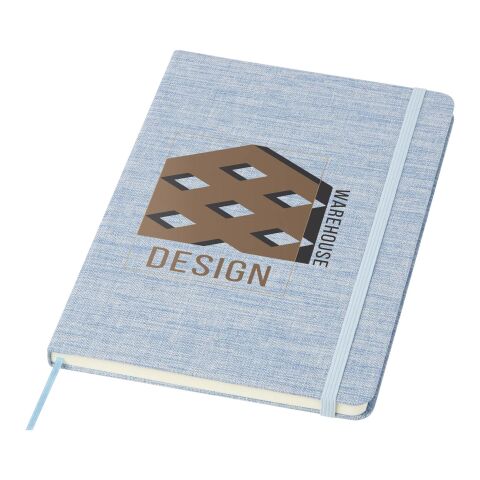 Libreta A5 de algodón &quot;Ramona&quot; Estándar | Azul claro | sin montaje de publicidad | no disponible | no disponible | no disponible