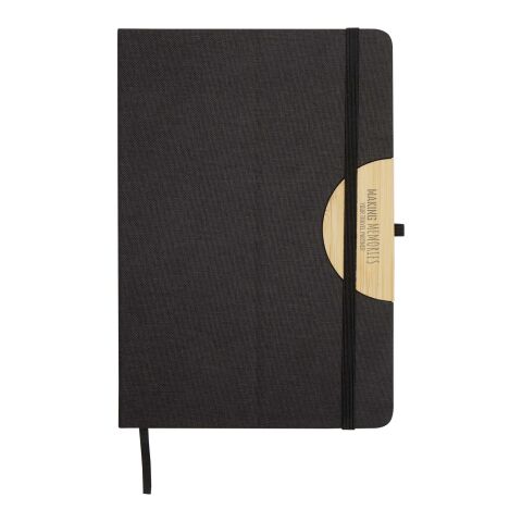 Set de regalo con libreta de tapa dura A5 y bolígrafo &quot;Laura&quot; Estándar | Negro intenso | sin montaje de publicidad | no disponible | no disponible | no disponible