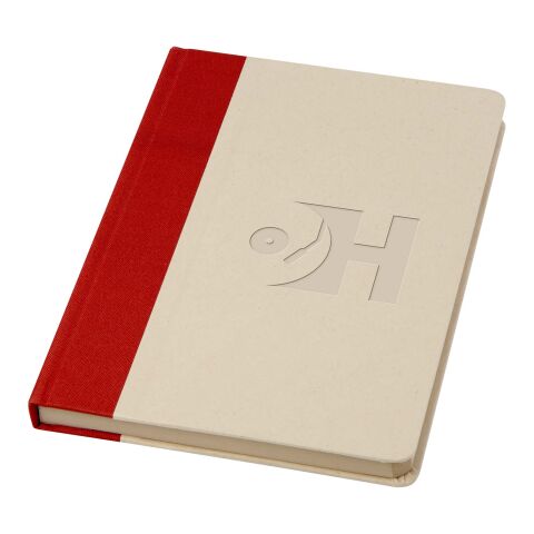 Libreta de tapa dura A5 de plástico de caña de azúcar &quot;Liliana&quot; Estándar | Brick | sin montaje de publicidad | no disponible | no disponible