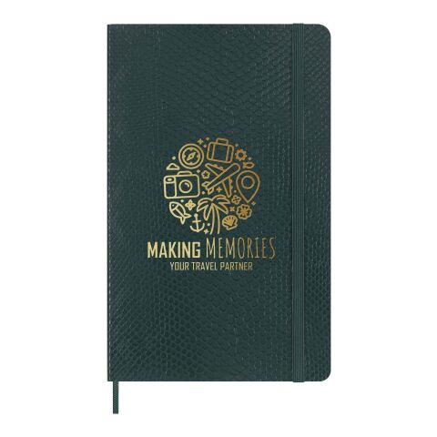 Moleskine 100% VEGEA® Boa Softcover Notizbuch L – liniert Verde | sin montaje de publicidad | no disponible | no disponible