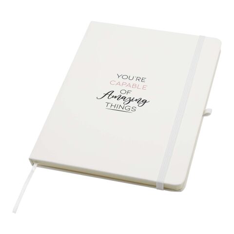 Libreta de tapa dura A5 &quot;Spectrum Plus&quot; Estándar | Blanco | sin montaje de publicidad | no disponible | no disponible
