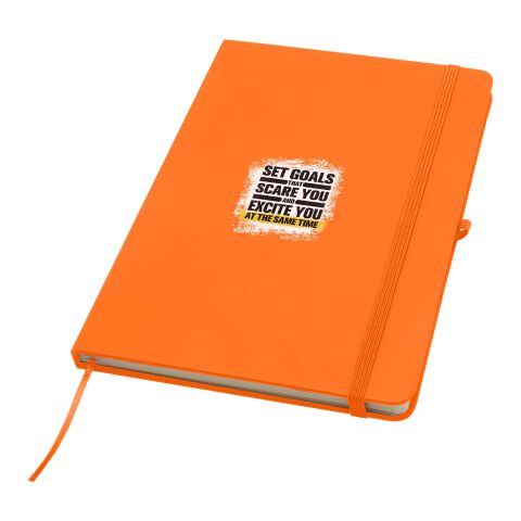 Libreta de tapa dura A5 &quot;Spectrum Plus&quot; Estándar | Naranja | sin montaje de publicidad | no disponible | no disponible