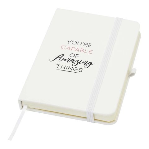 Libreta de tapa dura A6 &quot;Spectrum Plus&quot; Estándar | Blanco | sin montaje de publicidad | no disponible | no disponible