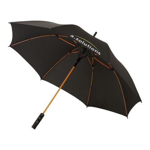 Paraguas de tormenta automático 23&quot; &quot;Spark&quot; Estándar | Naranja-Negro intenso | sin montaje de publicidad | no disponible | no disponible | no disponible