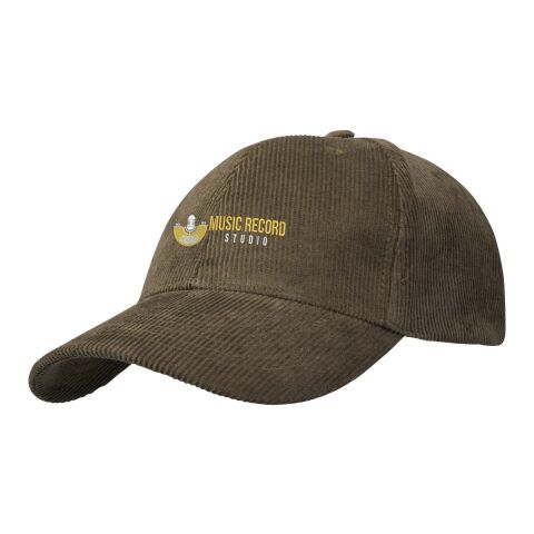 Gorra de 6 paneles de pana reciclada "Hutton"