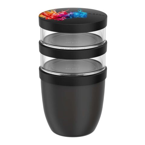 Fiambrera con aislamiento con 3 piezas de 500 ml + 2 × 200&nbsp;ml "Mepal Ellipse"