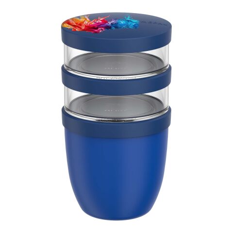 Fiambrera con aislamiento con 3 piezas de 500 ml + 2 × 200&nbsp;ml "Mepal Ellipse"