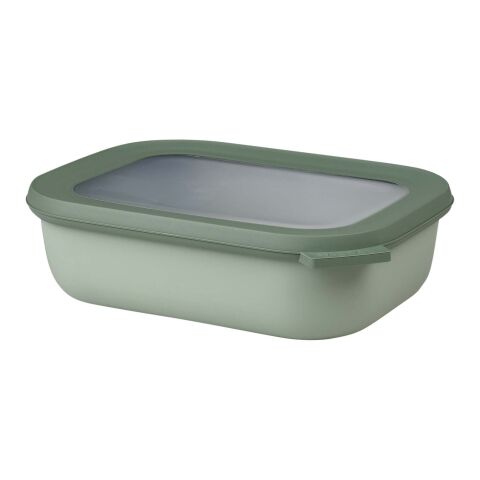 Mepal Cirqula, recipiente rectangular de 1000 ml con varios compartimentos
