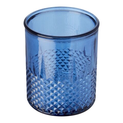 Portavelas de vidrio reciclado para velas flotantes &quot;Estrel&quot; Estándar | Azul transparente | sin montaje de publicidad | no disponible | no disponible