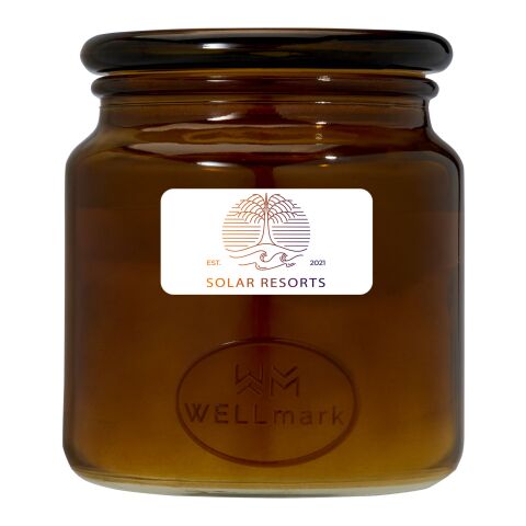 Vela perfumada de 650 g con fragancia de madera de cedro &quot;Wellmark Let &#039;s Get Cozy&quot; Estándar | Dorado | sin montaje de publicidad | no disponible | no disponible