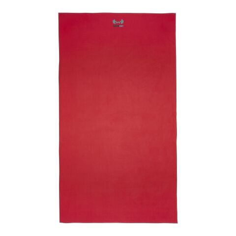 Toalla ultraligera y de secado rápido GRS de 100 × 180 cm &quot;Pieter&quot; rojo | sin montaje de publicidad | no disponible | no disponible
