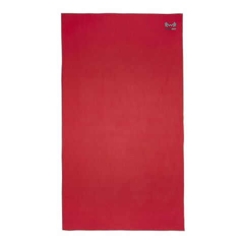 Toalla ultraligera y de secado rápido GRS de 100 × 180 cm &quot;Pieter&quot; Estándar | Rojo | sin montaje de publicidad | no disponible | no disponible | no disponible