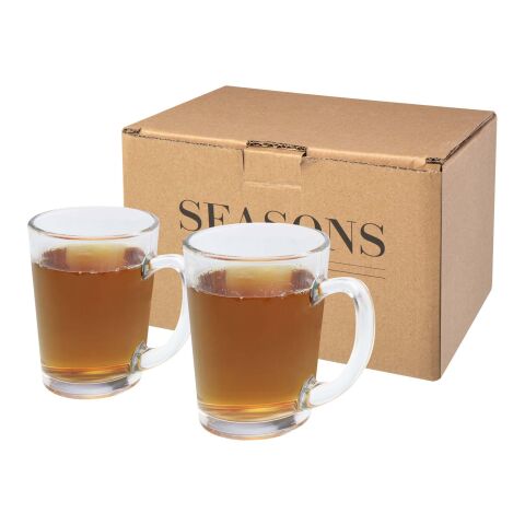 Set de 2 vasos de vidrio para té &quot;Zeni&quot; Estándar | blanco | sin montaje de publicidad | no disponible | no disponible