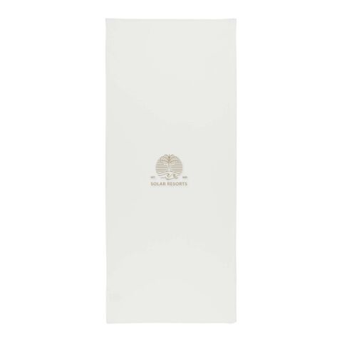 Toalla de deporte de RPET de 30 x 80 cm &quot;Lucas&quot; Estándar | Blanco | sin montaje de publicidad | no disponible | no disponible | no disponible