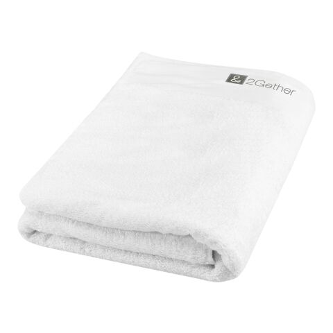 Toalla de baño de 70 x 140 cm de algodón de 550 g/m² &quot;Ellie&quot; Blanco | sin montaje de publicidad | no disponible | no disponible | no disponible