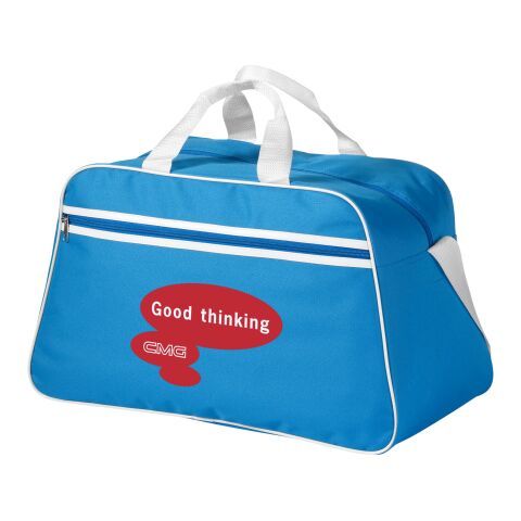 Bolsa de deporte San Jose Estándar | Process blue-Blanco | sin montaje de publicidad | no disponible | no disponible | no disponible