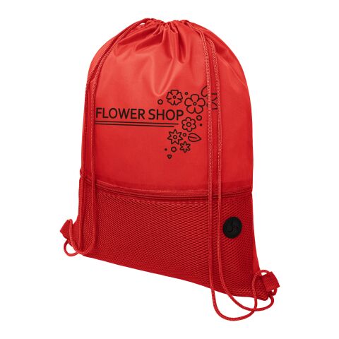 Mochila de cuerdas y malla &quot;Oriole&quot; Estándar | Rojo | sin montaje de publicidad | no disponible | no disponible | no disponible
