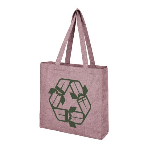 Bolsa Tote de algodón reciclado de 210 g/m² con refuerzos "Pheebs"