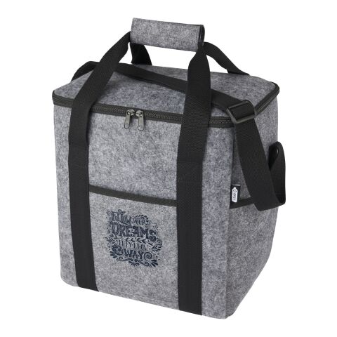 Bolsa isotérmica de fieltro reciclado GRS para botellas de 21 L &quot;Felta&quot; Estándar | Gris | sin montaje de publicidad | no disponible | no disponible | no disponible