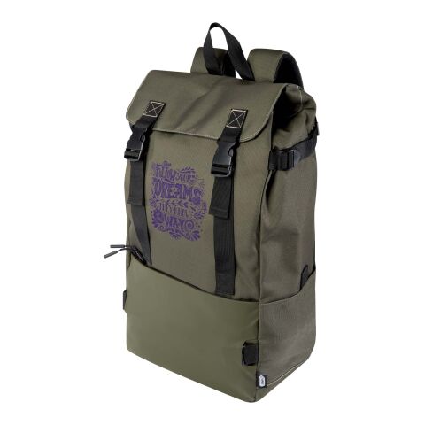 Mochila modular de material reciclado GRS &quot;Roam&quot; Estándar | Verde | sin montaje de publicidad | no disponible | no disponible | no disponible