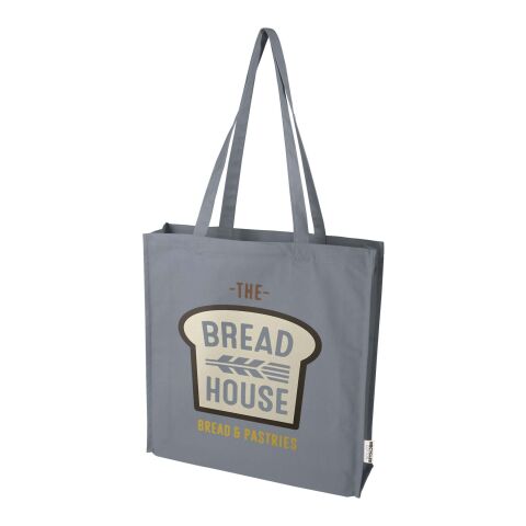 Bolsa Tote algodón reciclado 100% GRS con refuerzos de 270 g/m² &quot;Florida&quot; 14L