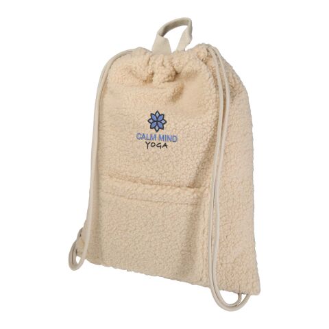 Mochila de cuerdas de 9 L de sherpa reciclado con certificado GRS &quot;Bear&quot; Natural | sin montaje de publicidad | no disponible | no disponible