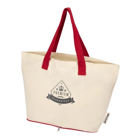 Bolsa Tote de 7 l de algodón reciclado GRS de 140 g/m² "Sierra"