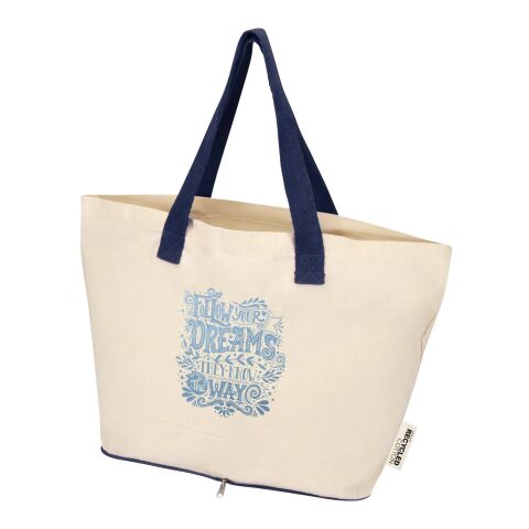 Bolsa Tote de 7 l de algodón reciclado GRS de 140 g/m² "Sierra"