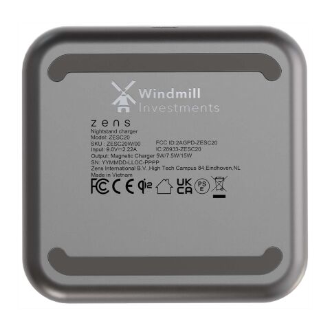 Cargador magnético de 15 W para mesilla de noche "Zens"