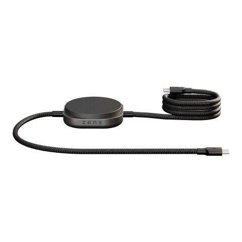 Cable de carga USB-C 2 en 1 de 240&nbsp;W "Zens Pro 2" Estándar | Negro intenso | sin montaje de publicidad | no disponible | no disponible