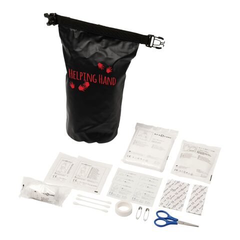 Bolsa impermeable con 30 elementos de primeros auxilios &quot;Alexander&quot; Estándar | Negro intenso | sin montaje de publicidad | no disponible | no disponible