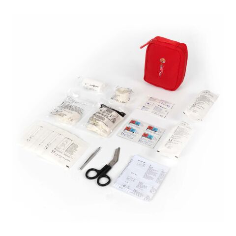 Kit de primeros auxilios de 59 piezas &quot;Essential&quot; Estándar | Rojo | sin montaje de publicidad | no disponible | no disponible | no disponible