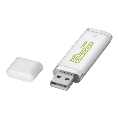 Memoria USB 2 GB &quot;Flat&quot; Estándar | plata | sin montaje de publicidad | no disponible | no disponible | no disponible