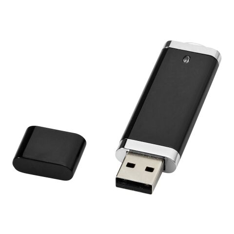 Memoria USB 4 GB &quot;Flat&quot; Estándar | Negro | sin montaje de publicidad | no disponible | no disponible | no disponible
