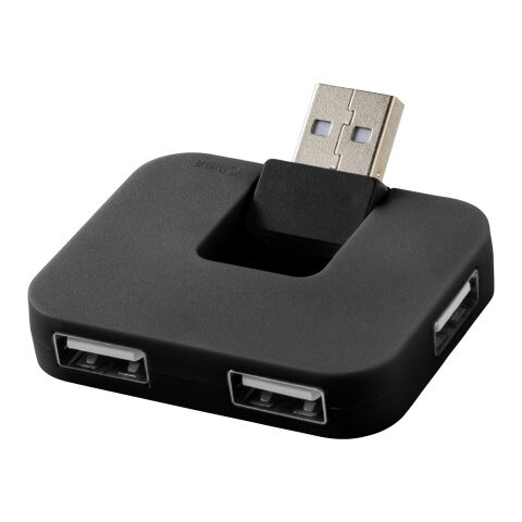 Hub USB de 4 puertos Gaia Estándar | bronce negro | sin montaje de publicidad | no disponible | no disponible