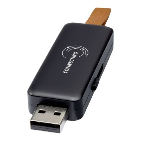 Memoria USB retroiluminada de 16GB &quot;Gleam&quot; Estándar | bronce negro | sin montaje de publicidad | no disponible | no disponible