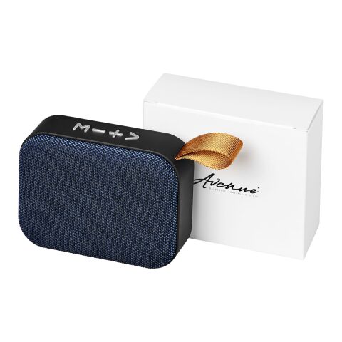 Altavoz Bluetooth® de tela &quot;Fashion&quot; Estándar | Azul real | sin montaje de publicidad | no disponible | no disponible