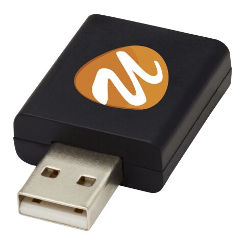 Bloqueador de datos USB &quot;Incognito&quot; Estándar | Negro intenso | sin montaje de publicidad | no disponible | no disponible