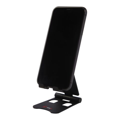 Soporte para teléfono plegable &quot;Rise&quot; Estándar | negro | sin montaje de publicidad | no disponible | no disponible