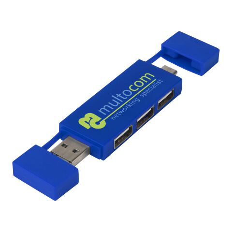 Multipuerto USB 2.0 dual &quot;Mulan&quot; Estándar | Azul real | sin montaje de publicidad | no disponible | no disponible