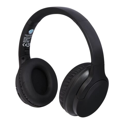Auriculares Bluetooth® de plástico reciclado &quot;Loop&quot; Estándar | negro | sin montaje de publicidad | no disponible | no disponible