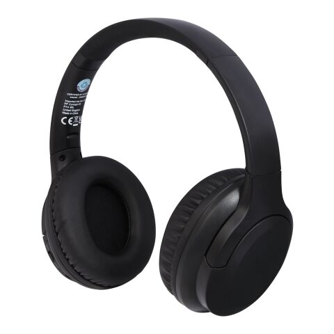 Auriculares Bluetooth® de plástico reciclado &quot;Loop&quot; Estándar | Negro | sin montaje de publicidad | no disponible | no disponible