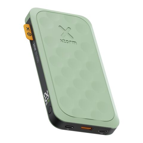 Batería externa de 10 000 mAh y 20 W &quot;Xtorm FS510 Fuel Series&quot; Estándar | Verde salvia | sin montaje de publicidad | no disponible | no disponible