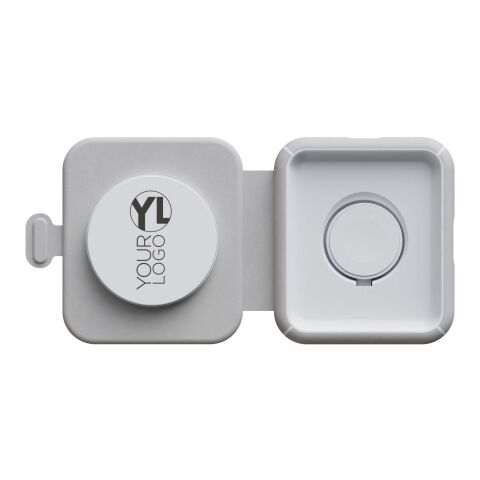 Cargador de viaje inalámbrico 2 en 1 plegable de 15 W &quot;Xtorm XWF21&quot; Estándar | Gris | sin montaje de publicidad | no disponible | no disponible