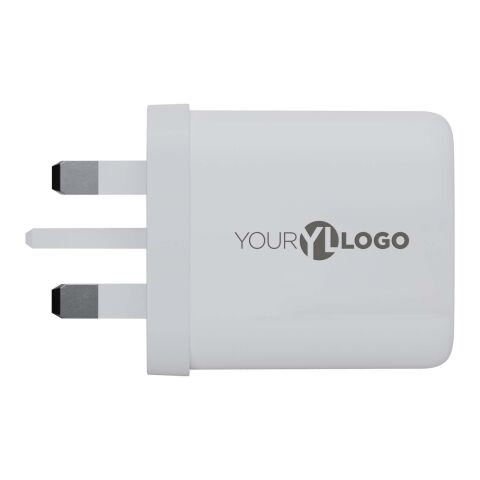 Cargador de pared de 67 W con enchufe del Reino Unido &quot;Xtorm XEC067G GaN² Ultra&quot; Estándar | Blanco | sin montaje de publicidad | no disponible | no disponible