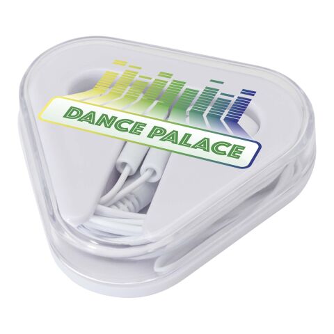 Auriculares con caja de plástico reciclado "Rebel"